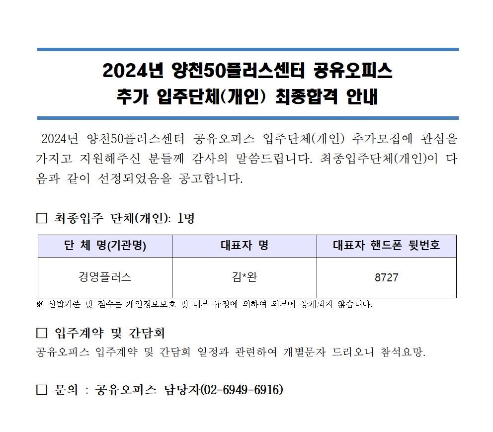 2024년+양천50플러스센터+공유오피스+추가+입주단체심사결과001.jpg