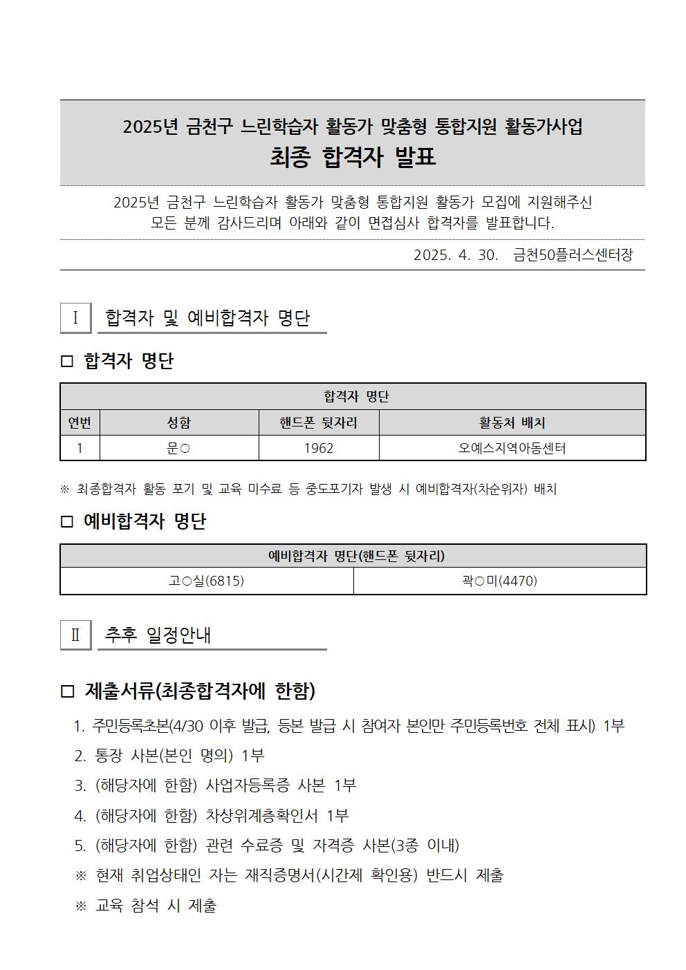 2025년+금천구+느린학습자+맞춤형+통합지원+활동가+최종합격자+발표(추가+1차)001.jpg